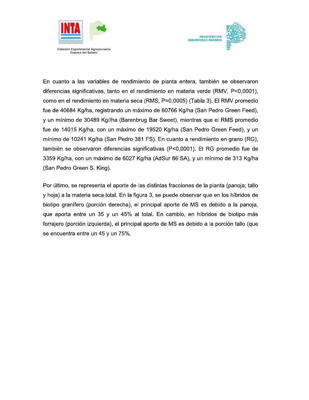 INTA Chascomús – Sorgo para silaje - página 5